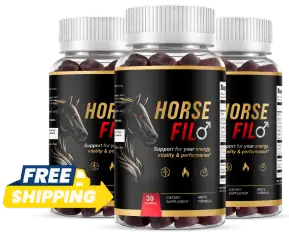 Standard package of HorseFil, 3 bottles